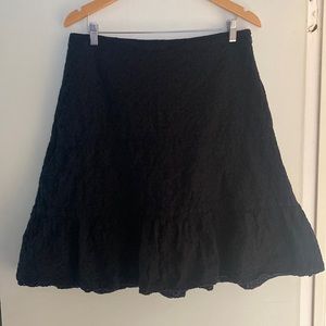 Ralph Lauren Cotton Eyelet Skirt 14